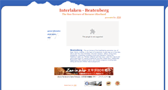 Desktop Screenshot of beatenberg.twwt.com